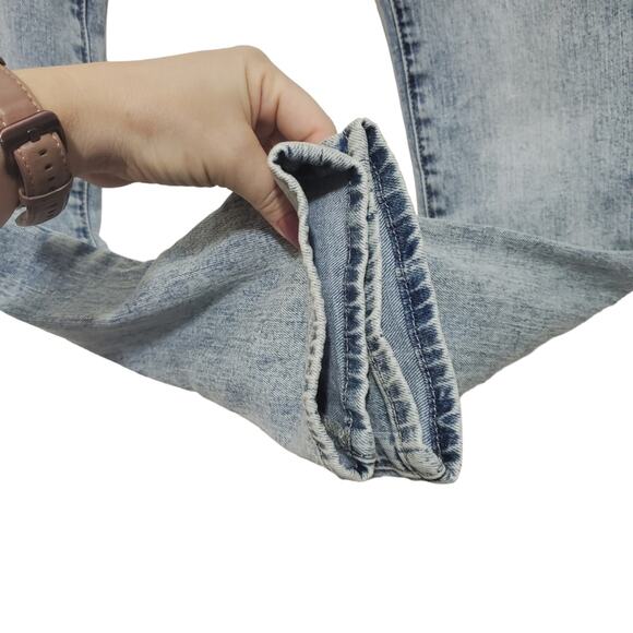 Hudson | Zane HDR Skinny Jeans Light Blue Fade Wash Denim 32x33 - Picture 3 of 9